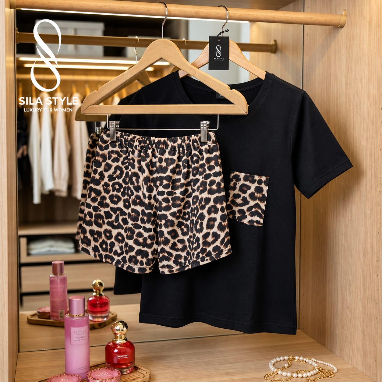 Tiger vibes pajama set